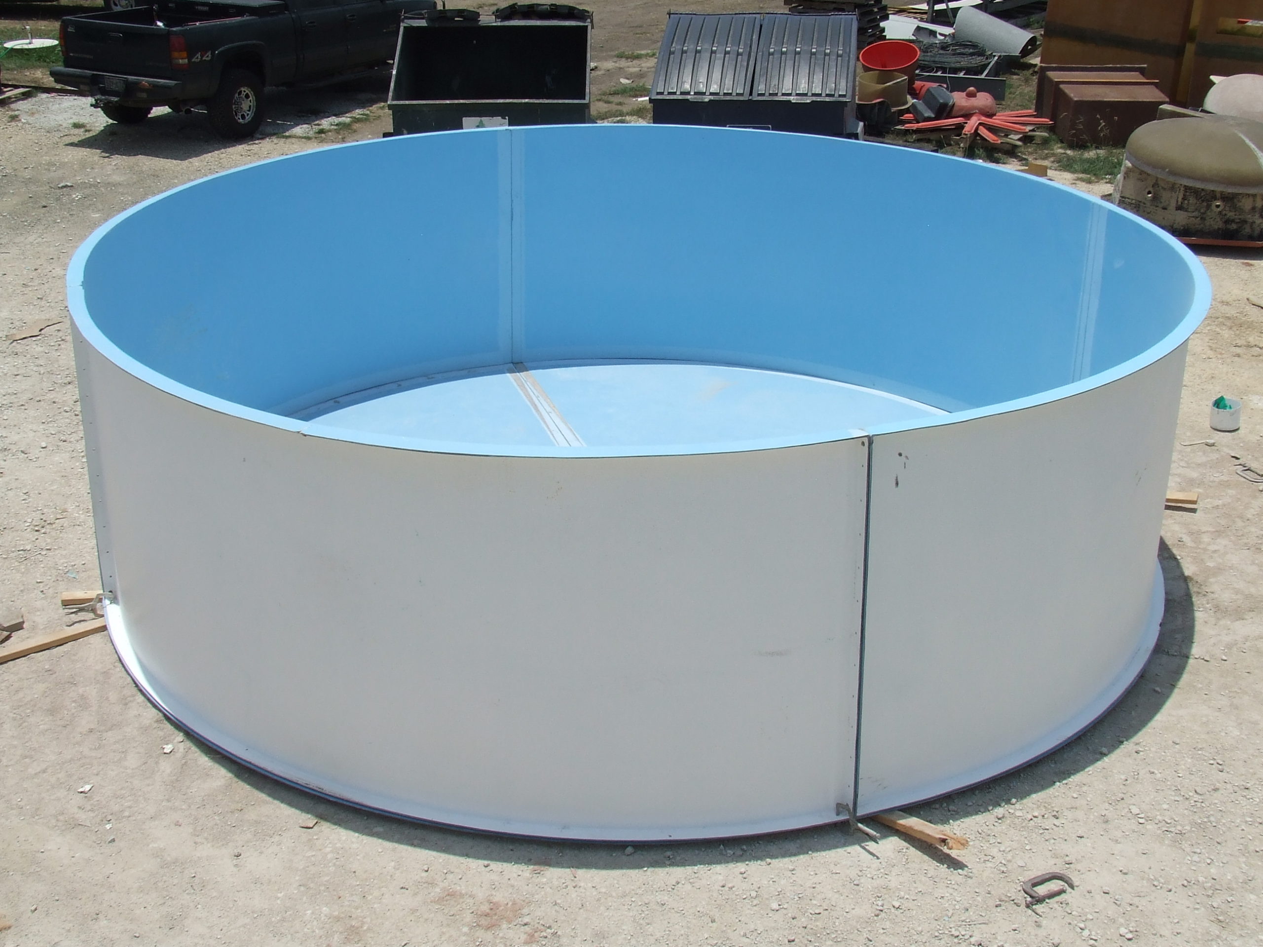 14,100 gal. Fiberglass Panel Tank Hydro Composites, LLC